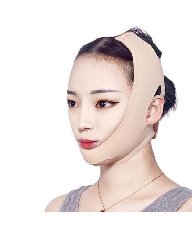 Facelifting Association Face After Thread Carving V-Face-Lifting Lifting and Stream Double Chin Sleep Bandage Facial Slimming Strap Facelifting XS