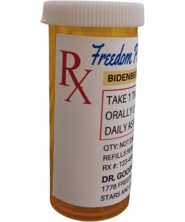 Funny Prank Pill Capsule Gift for Republican Men - Patriotic Joke for Presidential 2024 - Buy Online on GoSupps.com
