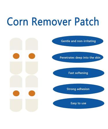Gelanori Corn Removers for Feet and Toe - 20pcs Foot Care Corn Pads - Buy Online on GoSupps.com