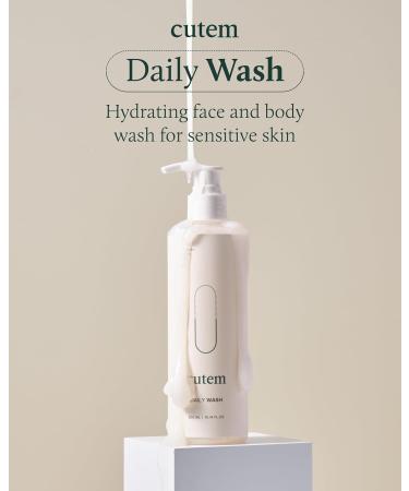 Daily Wash - 10.14fl oz Face & Body Cleanser for Sensitive Skin | Moisturizing Makeup Remover Mildly Acidic - Korean Skin Care - Buy Online on GoSupps.com