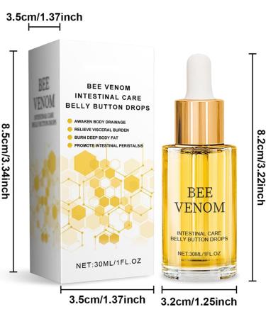 150ML Bee venoms Drops Bee venoms Intestinal detoxs Belly Button Drops Bee venoms Belly Button Drops Bee venoms Lymphatics Drainage Drops Bee Slimming Oil Tightening And Shaping Curve Body Shaping - Buy Online on GoSupps.com
