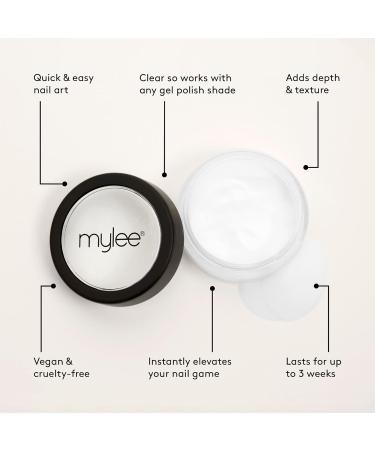 Mylee 3D Nail Art Powder Create Professional Salon-Worthy Manicures at Home Quick & Easy 3D Nail Art Craft Intricate Nail Art Designs & Add Precision & Definition to Gel Manis - Buy Online on GoSupps.com
