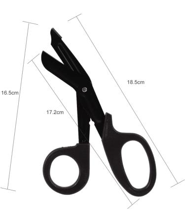 Buy Pusokei 7-Inch Medical Scissors - EMT & Trauma Scissors Stainless Steel Bandage Scissors First Aid Tools Orange Care Accessories - Buy Online on GoSupps.com