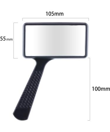 3X Handheld Square Magnifying Glass Reading Aid Lens for Seniors - Ideal for Low Vision, Books, Maps, Hobbies, and Coins - Buy Online on GoSupps.com