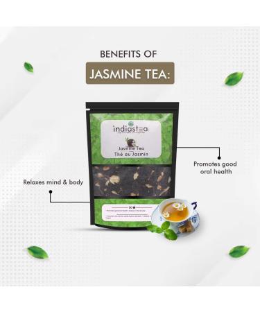 Jasmine Tea | India's Original Tea (50 cups) | Relaxes Mind & Body - Buy Online on GoSupps.com