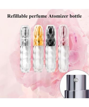 Portable Travel Pefume Atomiser Refillable Mini Perfume Atomiser Spray Bottle Perfume Travel Bottle Perfume Bottle Refillable Perfume Atomiser for Handbag Purse Bag - Buy Online on GoSupps.com