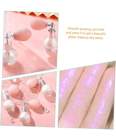 FOMIYES 3pcs High Gloss Dusting Glitter Balloons Spray Hair Gel Diamond Balloons Shimmering Spray Hair Glitter Balloon Shine Spray Highlighter Powder Spray Powder Spray Glitter Miss Purple 7.5x7cm x3pcs Purplex3pcs - Buy Online on GoSupps.com