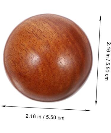 Beaupretty Health Ball - Handball Massage Balls for Adults | Swedish Massage Spheres | Creative Gift | 5.5x5.5cm Red - International Shipping Available - Buy Online on GoSupps.com