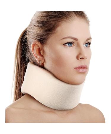 Neck Support - Against snoring to reduce pressure on the cervical spine (L skin color) L skin color