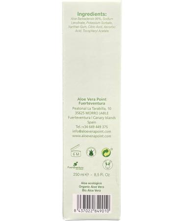 Aloe Vera Point Gel 99% Aloe Vera 250ml - 3 units - Buy Online on GoSupps.com