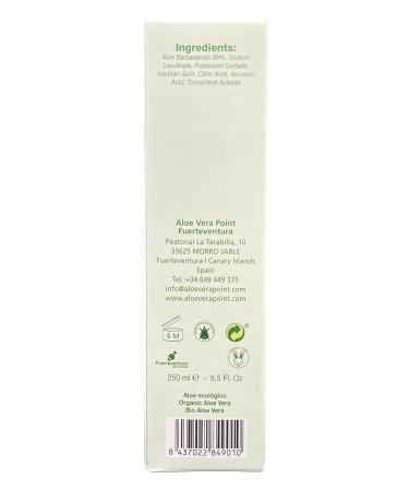 Buy Organic Aloe Vera Gel 99% - 250ml Cold Pressed from Fuerteventura | International Shipping Available - Buy Online on GoSupps.com