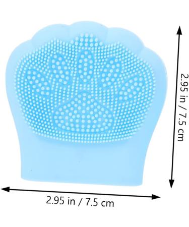 8 Pcs Rabbit Ears Facial Brush Silicone Face Silicone Face Cleanser Face Lotion for Women Handheld Massagers Home Facial Brush Face Cleaner Silica Gel Washbasin Miss Manual Light Bluex2pcs 7.5x7.5cmx2pcs - Buy Online on GoSupps.com