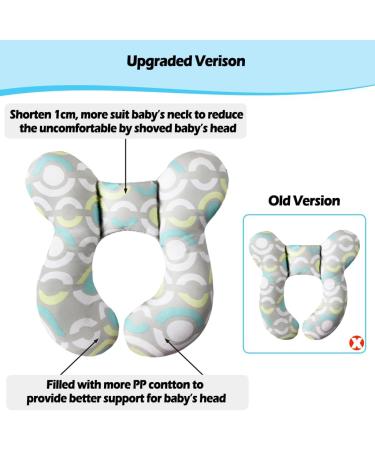 KAKIBLIN Baby Travel Pillow - Head & Neck Support for Car Seat & Pushchair - Buy Online on GoSupps.com