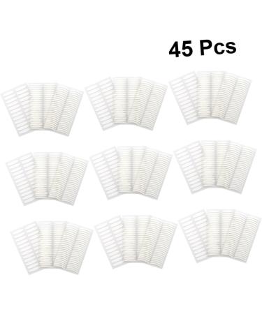 Ipetboom 45 sheets Non-trace for Eyelid Double-eyelid Tape Stickers Invisible Side Remove Use Size 1 - Buy Online on GoSupps.com