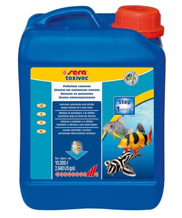 sera Toxivec First Aid in Aquariums 2500 ml 2.5 L (Pack of 1)