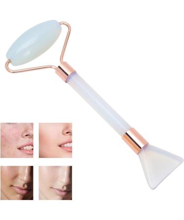 Verdant Touch Dual Head Face Roller Massager | Skin-Friendly Gua Sha Tool for Facial Massage - Buy Online on GoSupps.com