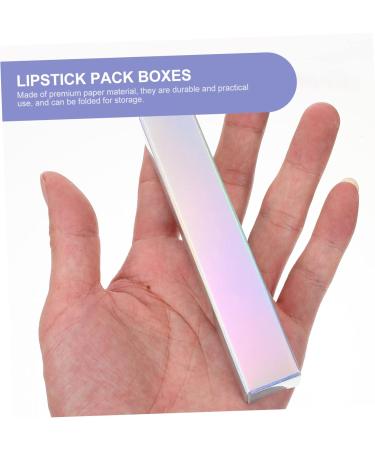 Homoyoyo Bo tes De Gloss L vres En Papier Lot De 50 Taille Standard L g res Pour Emballage Et Stockage De Rouges L vres Pliables Pour Usage Commercial - Buy Online on GoSupps.com