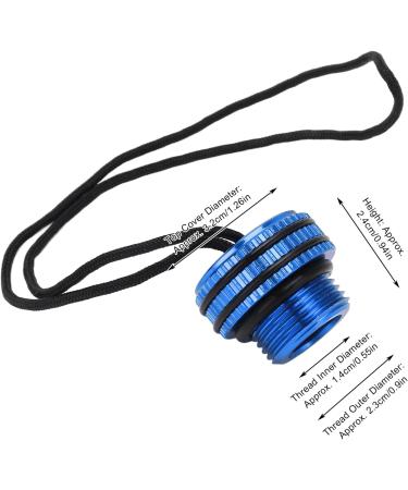 Nofaner Tank Valve Cover - Blue Scuba Diving Dust Plug Cap Protector - Buy Online on GoSupps.com