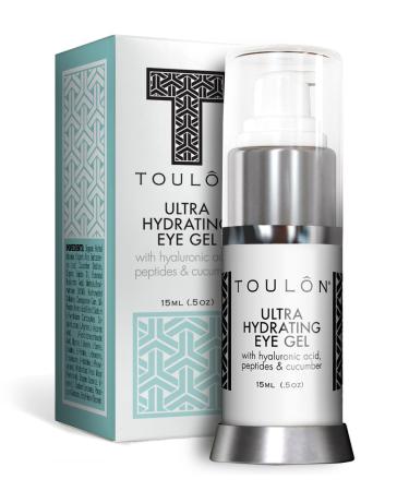 Best Eye Gel for Dark Circles and Puffiness. Reduce Wrinkles Bags & Crows Feet. Natural & 100 Pure Firming Anti Aging Gel for Men and Women with Aloe Vera & Soothing Cucumber.