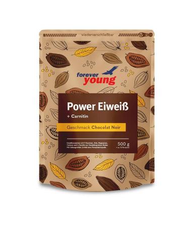 Forever Young Power Protein + Carnitine 500g bag Chocolate (Chocolat Noir)