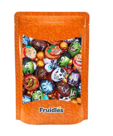 Halloween Milk Chocolate Tricky Treat Master Bag - Individually Wrapped Kosher Certified Milk Chocolates - 8oz Pack - Perfect for Trick-or-Treat Party Bag Fillers - Buy Online on GoSupps.com