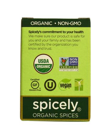Organic Ground Cinnamon by Spicely - 0.45 oz | Pure & Aromatic Spice - Buy Online on GoSupps.com