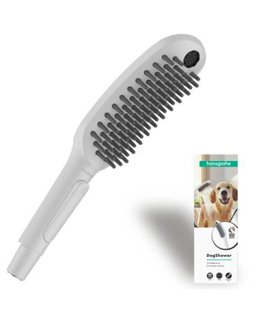 Hansgrohe dog shower Dogshower shower water -saving with 3 jet types for the grooming of dogs and puppies with petting matt white matt white dog hunt