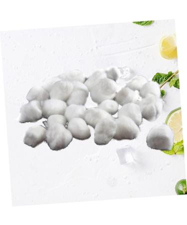 POPETPOP 400pcs Organic Cotton Balls Extra Large Cotton Balls Disposable Cotton Ball Oversized Makeup Ball - Buy Online on GoSupps.com