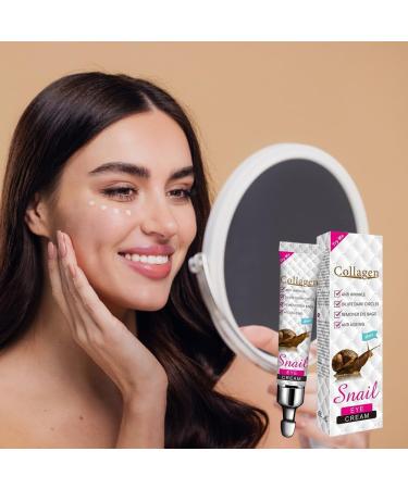  QEEROYO Eye Contour Cream Anti-Wrinkle Eye Cream Collagen Eye Contour Cream Firming and Moisturizing Smoothes Wrinkles and Fine Lines Eliminates Puffiness Under 20ml - Buy Online on GoSupps.com