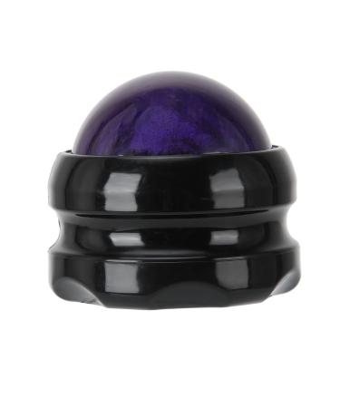 Juopzkenn Manualer massage roller purple roller massage device massage device for shoulders arms neck back feet body muscle relaxation (purple ball)
