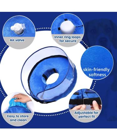 Small Crates for Dogs | 2-in-1 Inflatable Dog Collar for Recovery & Protection After Surgery | Best Protective Collar for Pets - Buy Online on GoSupps.com