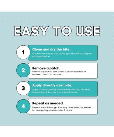 Quelly ItchGuard - Botanical Mosquito Bug Bite Itch Relief Patches for Kids | 30 Count - Fast Safe Relief - Buy Online on GoSupps.com