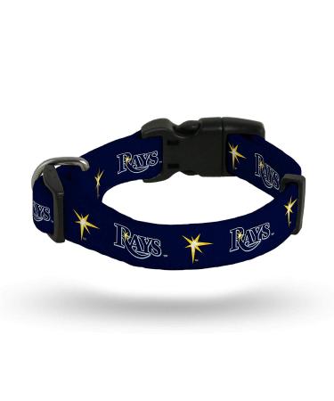 Rico Industries MLB Tampa Bay Rays Pet CollarPet Collar Medium, Team Colors, Medium