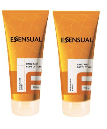 Modicare Essensual Hand and Body Lotion with Glycerin and Honey 200ml - Pack of 2