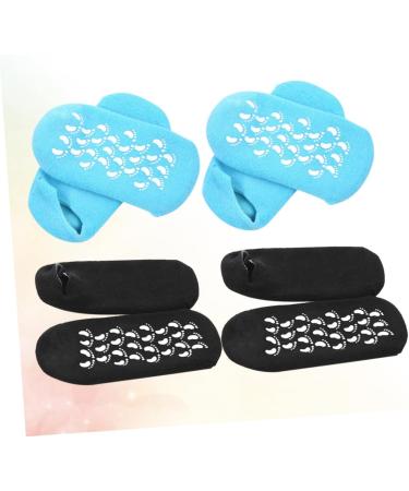 Ipetboom 2 Pairs Gel Socks for Women Overnight Short Socks for Women Moisturizing Sock Calluses Socks Feet Moisturizer Socks Ladies Socks Spa Socks for Dry Feet Nursing Socks Women's Foot - Buy Online on GoSupps.com