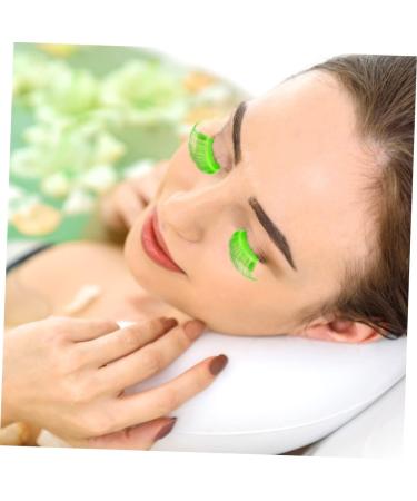 ABOOFAN 10 Pairs Halloween Extra Long False Eyelashes Lashes Halloween Dance Costume Eyelashes Cosplay Fake Lashes Green Eyelashes Curly Fancy Fake Chemical Fiber Gothic Extend Girl - Buy Online on GoSupps.com