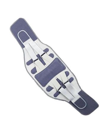 Back Brace Lumbar Traction Device | Back Reliever Spinal Belt for Men Women Lower Back Brace Waist Support Belt for Gym Fitness Blue I - Buy Online on GoSupps.com