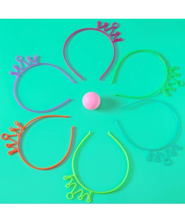amangul Fashion Adult Kids Glowing Crown Shape Hair Hoop Luminous Hairband Stage Performances Halloween Women Styling Headband(Lake Green) - Buy Online on GoSupps.com