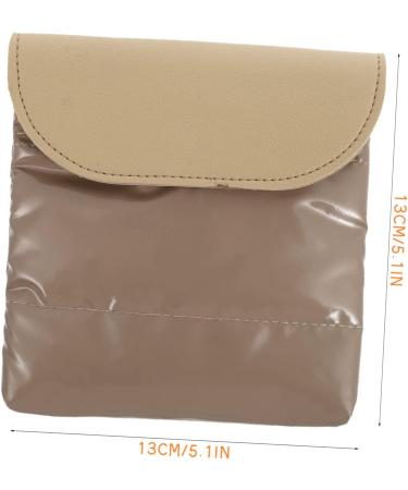 Healifty Travel Toiletry Bag with Large Capacity - Beige, 13X13X2CM - Buy Online on GoSupps.com