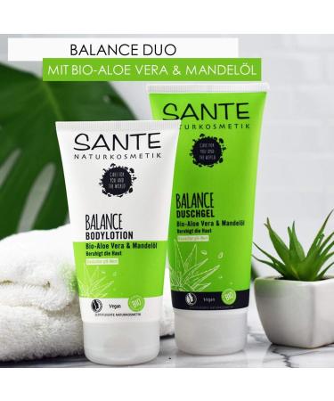 Sante Balance Duschgel Bio-Aloe & Mandel l - Buy Online on GoSupps.com