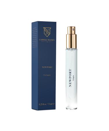 Caswell-Massey Newport Cologne Discovery An Original American Seaside Cologne Fresh Cool & Ocean-Inspired Sample Size Vial Cologne for Men 0.25 Fl Oz Newport 0.25 Fl Oz (Pack of 1)