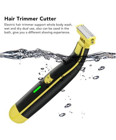 Buy Wet and Dry Electric Shaver for Men - Rechargeable Waterproof Full Body Wash - Model #7 Black | Best Beard & Mustache Trimmers - Buy Online on GoSupps.com
