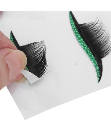 Strong Stickiness False Eyelashes Stickers - Reusable Thick Eyelashes for Festivals & Parties - Shop Green Now - Buy Online on GoSupps.com