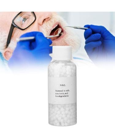 Temporary Tooth Repair Kit - Dental Filling Material & Thermal Adhesive Beads for Missing/Broken Teeth (50ML) - Degradable Solution for Easy Tooth Restoration - Buy Online on GoSupps.com