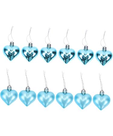 ifundom 24 Pcs Valentine's Day Pendant Trinkets Baby Heart-Shaped Bluex2pcs 5x4cmx2pcs - Buy Online on GoSupps.com