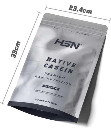 HSN Native Micellar Casein | Tasteless 500g 17 shots per pack | Raw Material: Lacprodan MicelPure | Non-GMO Vegan Gluten Free - Buy Online on GoSupps.com
