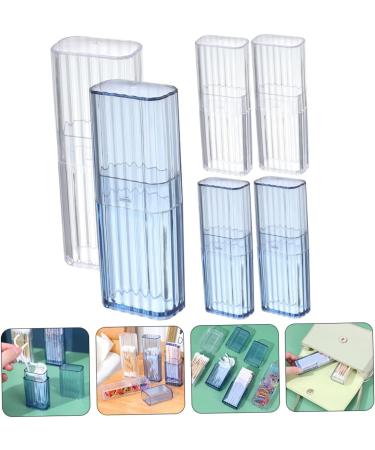 Villcase 30PC Travel Toothpick Box & Swab Holder - Portable Jewelry & Dental Dispenser in 5 Colors | Travel-Resistant Cotton Pad Container - Buy Online on GoSupps.com