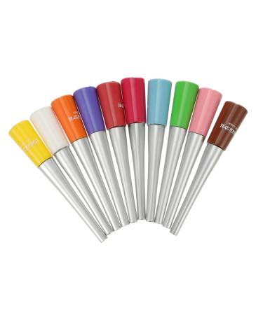 VINTORKY 10pcs Colored Liquid Eyeliner Waterproof Eyeliners Sweat-proof Eyeliner Pens Cosmetic Pens Plastic