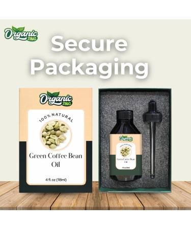 Green Coffee Bean Oil | Pure Natural Carrier Oil for Skincare Hair Care & Massage - 118ml/3.99fl oz | International Shipping - Buy Online on GoSupps.com