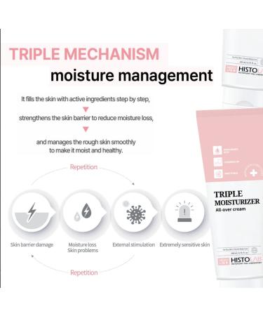 HISTOLAB Triple Moisturizer All-Over Cream 200mL (6.76 fl oz) - Buy Online on GoSupps.com